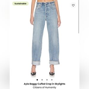 Citizens of humanity ayla cuffed in skylights